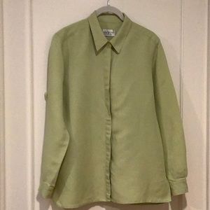 LIZ CLAIBORNE VILLAGER SPORT Vintage Linen Shirt